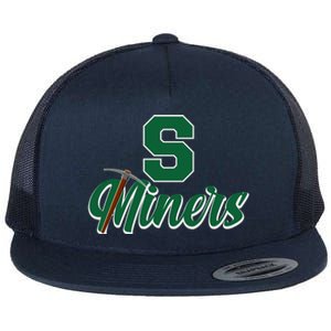 S Minors Sport Team Logo Flat Bill Trucker Hat