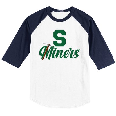 S Minors Sport Team Logo Baseball Sleeve Shirt