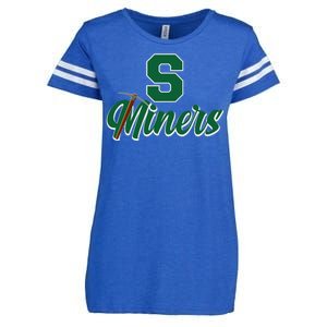 S Minors Sport Team Logo Enza Ladies Jersey Football T-Shirt