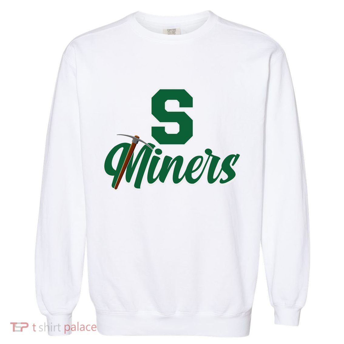 S Minors Sport Team Logo Garment-Dyed Sweatshirt