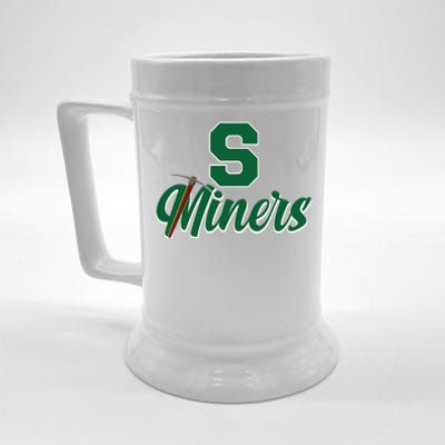 S Minors Sport Team Logo Beer Stein