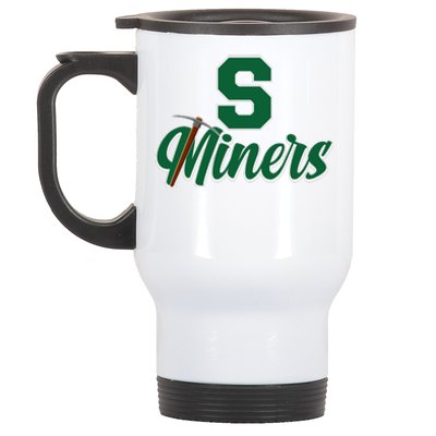 S Minors Sport Team Logo Stainless Steel Travel Mug