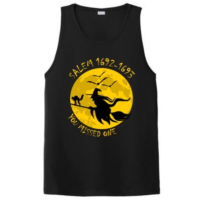 Salem 1692 1693 You Missed One Witch Riding Broom Great Gift PosiCharge Competitor Tank