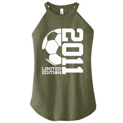 Soccer 12th Birthday Football Women’s Perfect Tri Rocker Tank