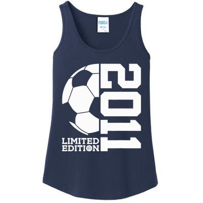 Soccer 12th Birthday Football Ladies Essential Tank