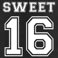 Sweet 16 Birthday Party N Football Jersey Graphic Gift Beanie