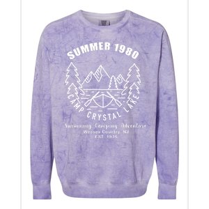 Summer 1980 Camp Crystal Lake Colorblast Crewneck Sweatshirt