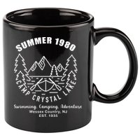 Summer 1980 Camp Crystal Lake 11oz C Handle Ceramic Mug