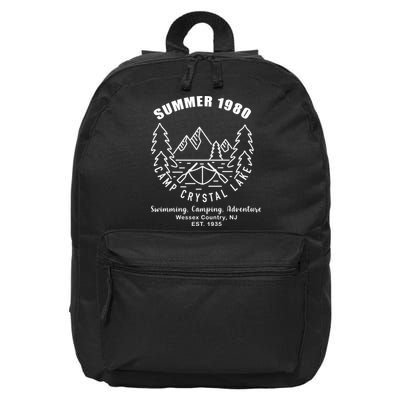 Summer 1980 Camp Crystal Lake 16 in Basic Backpack