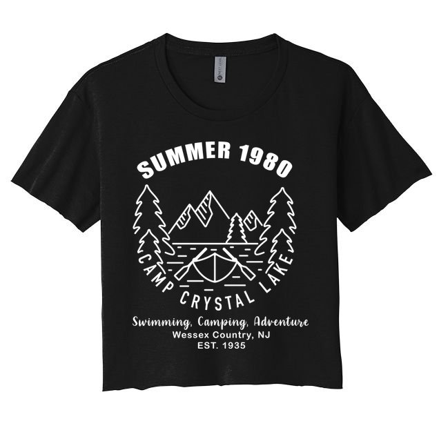 Summer 1980 Camp Crystal Lake Crop Top