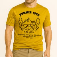 Summer 1980 Camp Crystal Lake Cooling Performance Crew T-Shirt