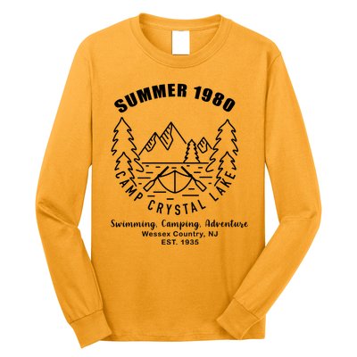 Summer 1980 Camp Crystal Lake Long Sleeve Shirt