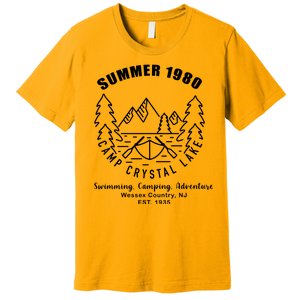 Summer 1980 Camp Crystal Lake Premium T-Shirt