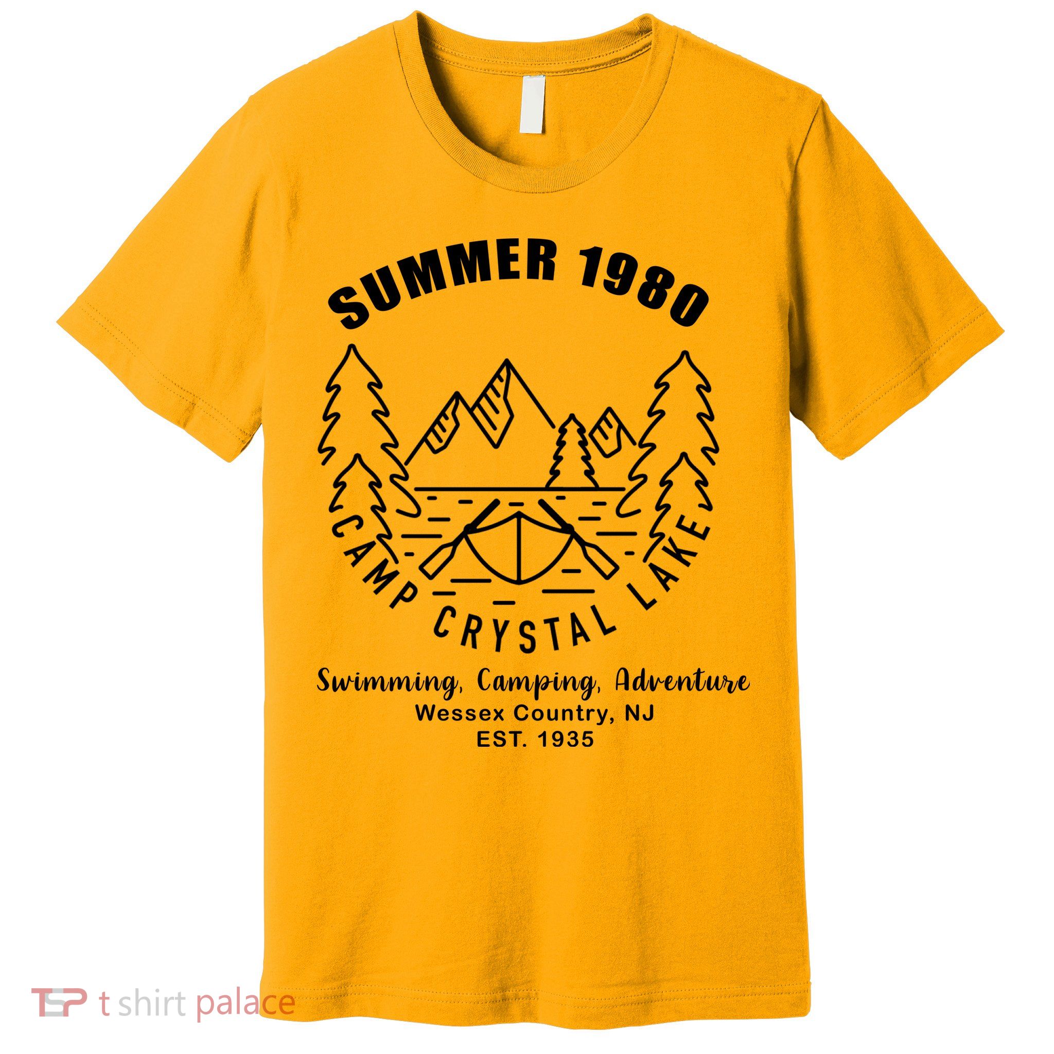 Summer 1980 Camp Crystal Lake Premium T-Shirt