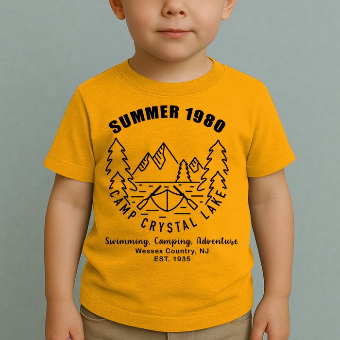Summer 1980 Camp Crystal Lake Toddler T-Shirt