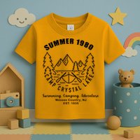 Summer 1980 Camp Crystal Lake Toddler T-Shirt