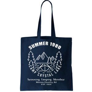 Summer 1980 Camp Crystal Lake Tote Bag