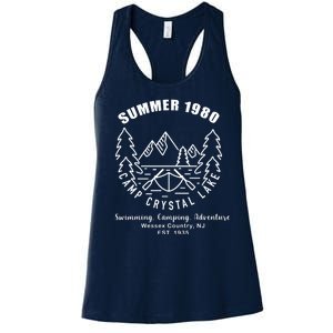 Summer 1980 Camp Crystal Lake Women's Racerback Tank