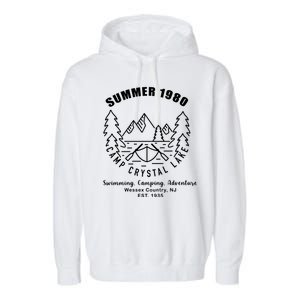 Summer 1980 Camp Crystal Lake Garment-Dyed Fleece Hoodie