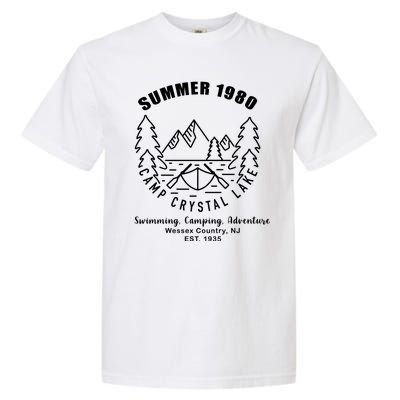 Summer 1980 Camp Crystal Lake Garment-Dyed Heavyweight T-Shirt