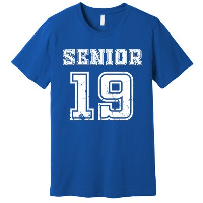 Senior 19 Class Of 2019 High School Graduation Gift Premium T-Shirt