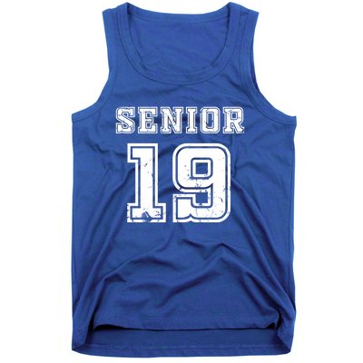 Senior 19 Class Of 2019 High School Graduation Gift Tank Top