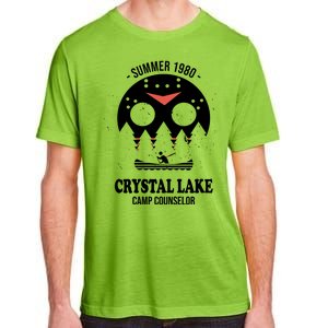 Summer 1980 Crystal Lake Camp Counselor Adult ChromaSoft Performance T-Shirt