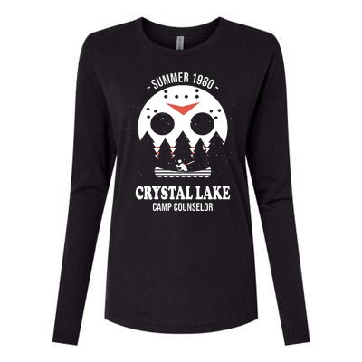 Summer 1980 Crystal Lake Camp Counselor Womens Cotton Relaxed Long Sleeve T-Shirt