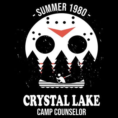 Summer 1980 Crystal Lake Camp Counselor T-Shirt