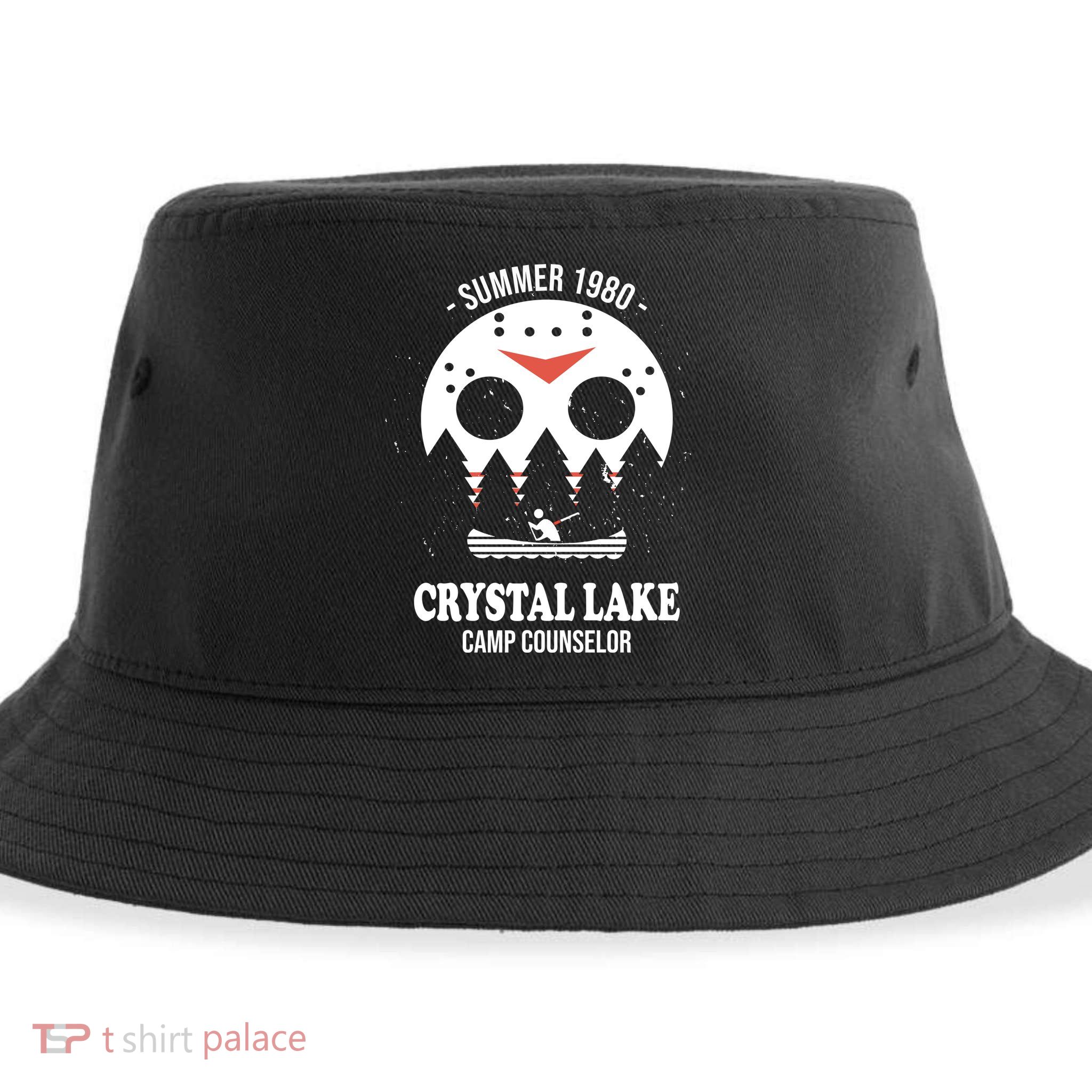 Summer 1980 Crystal Lake Camp Counselor Sustainable Bucket Hat