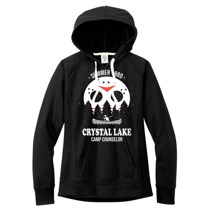 Summer 1980 Crystal Lake Camp Counselor Women's Fleece Hoodie