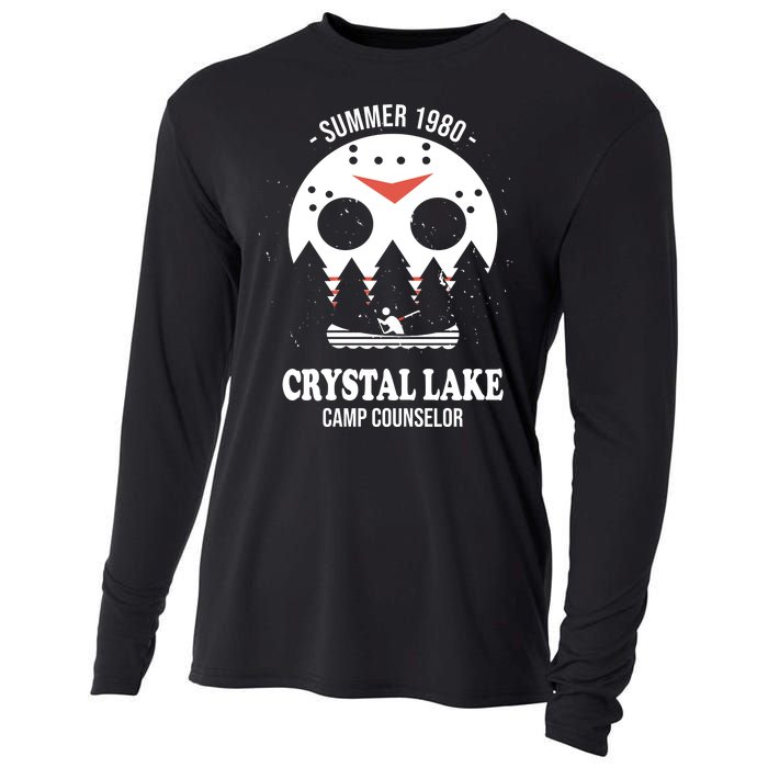 Summer 1980 Crystal Lake Camp Counselor Cooling Performance Long Sleeve Crew