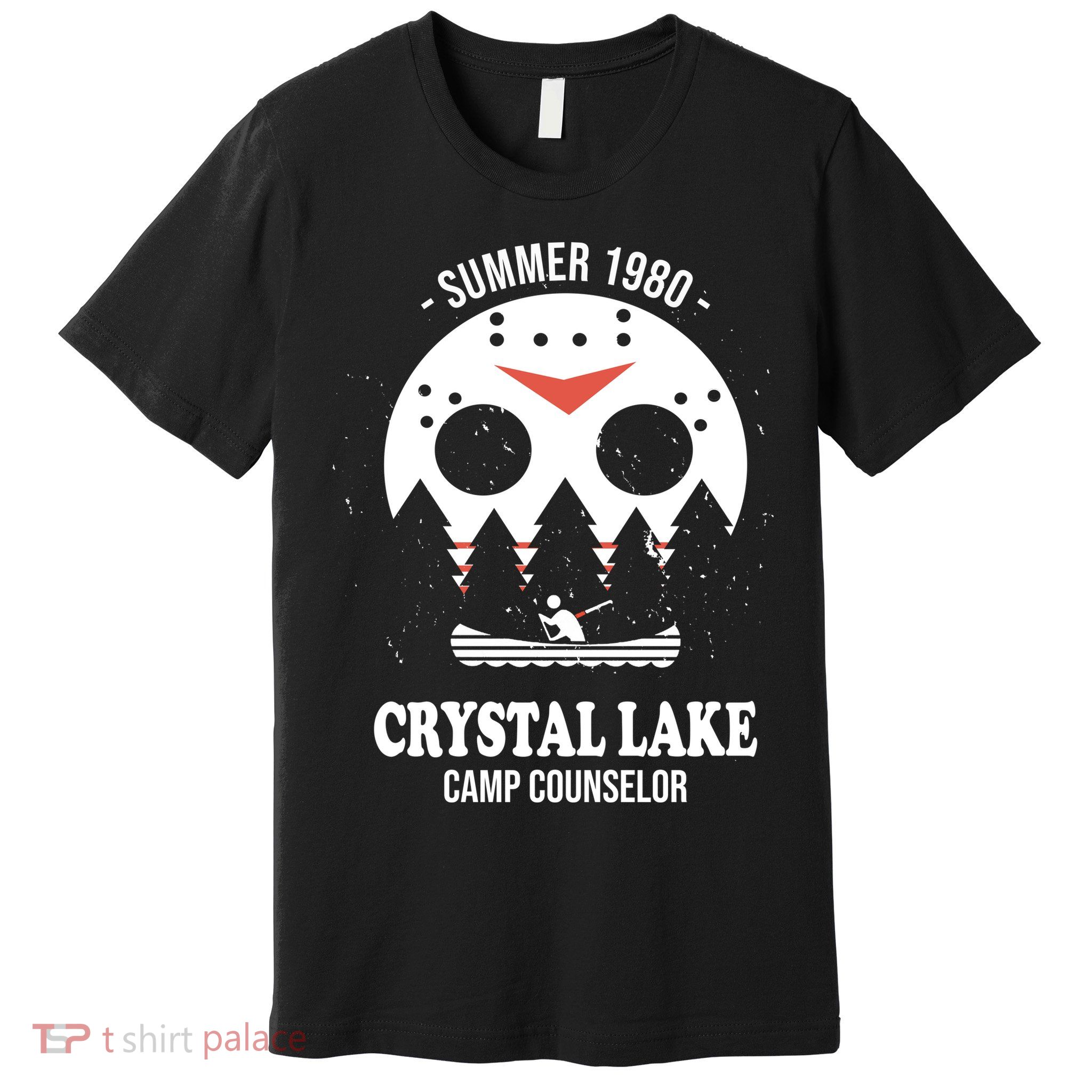 Summer 1980 Crystal Lake Camp Counselor Premium T-Shirt