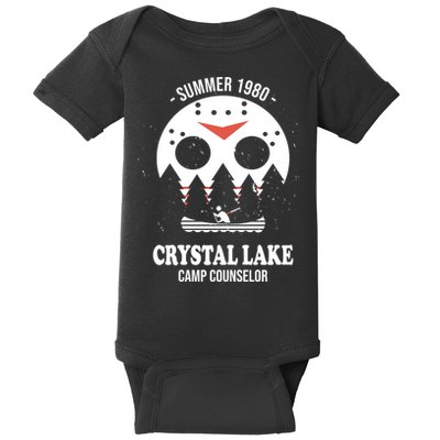 Summer 1980 Crystal Lake Camp Counselor Baby Bodysuit