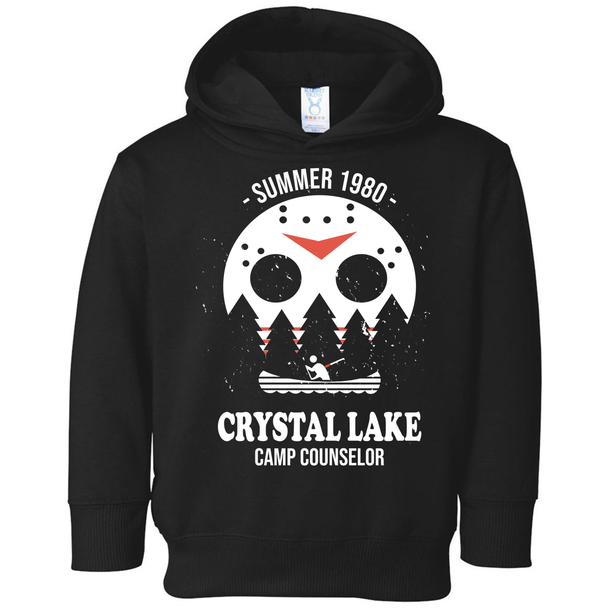 Summer 1980 Crystal Lake Camp Counselor Toddler Hoodie