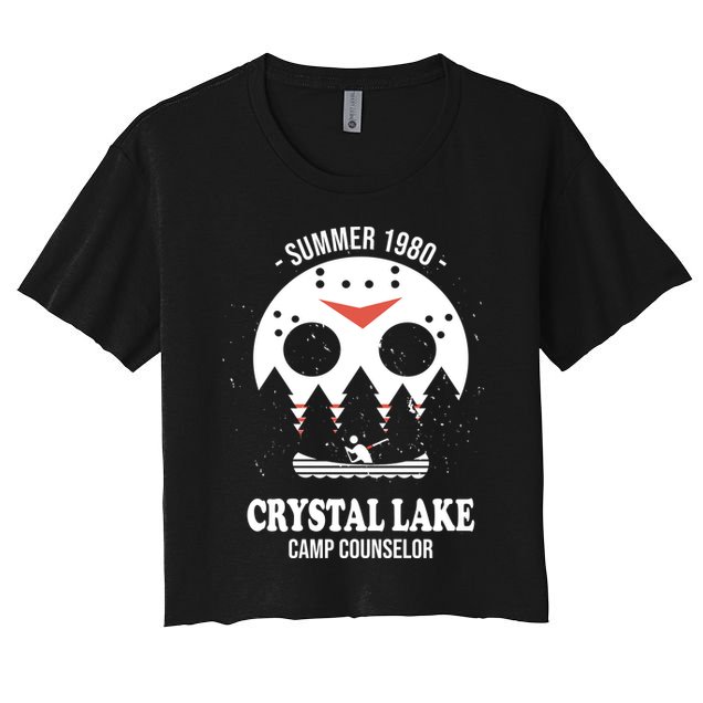 Summer 1980 Crystal Lake Camp Counselor Crop Top