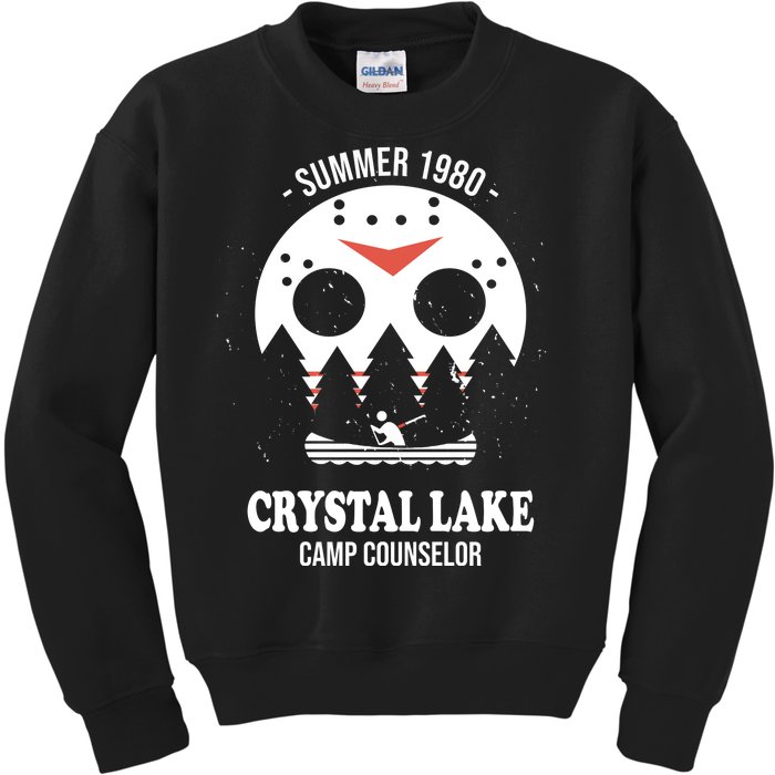 Summer 1980 Crystal Lake Camp Counselor Kids Sweatshirt