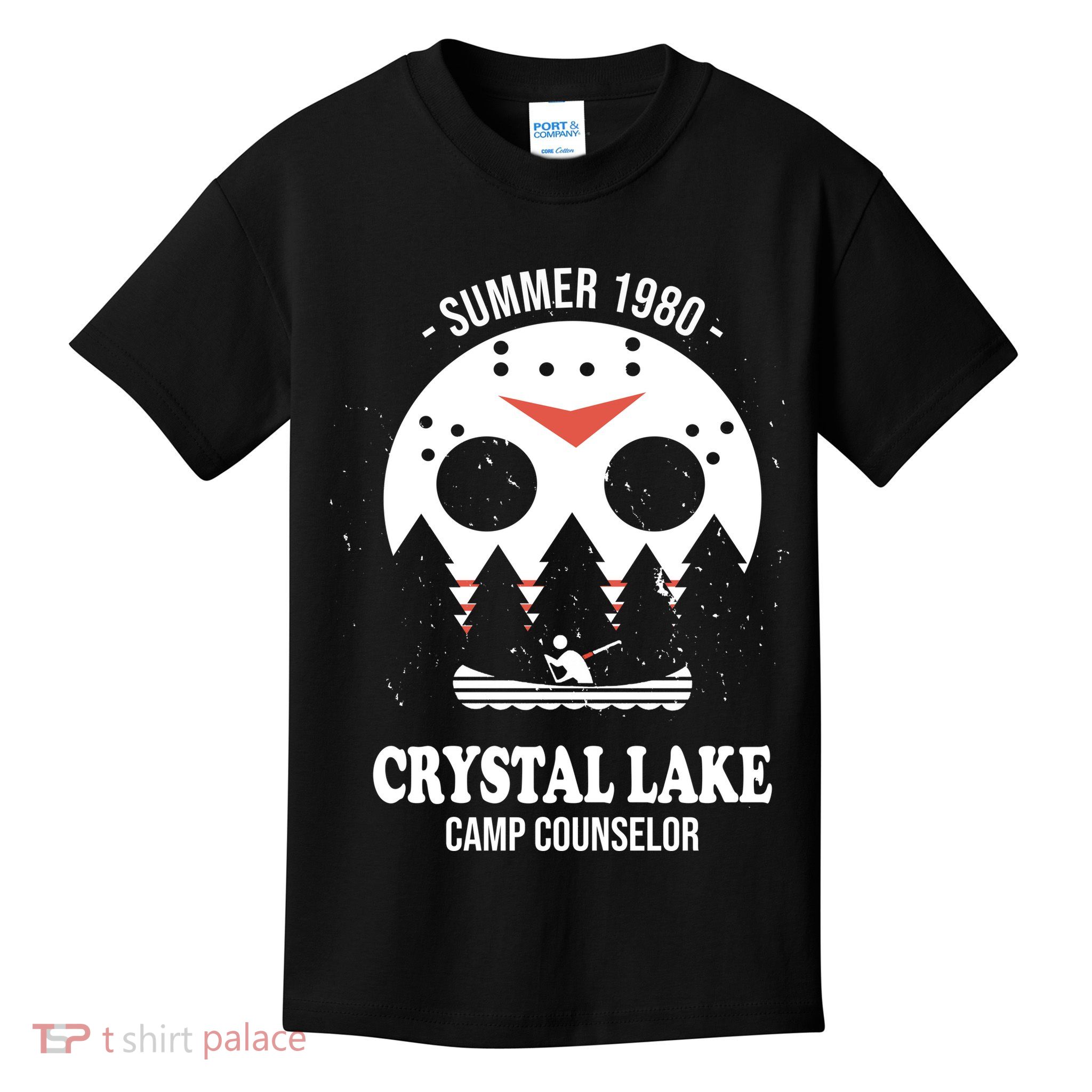 Summer 1980 Crystal Lake Camp Counselor Kids T-Shirt