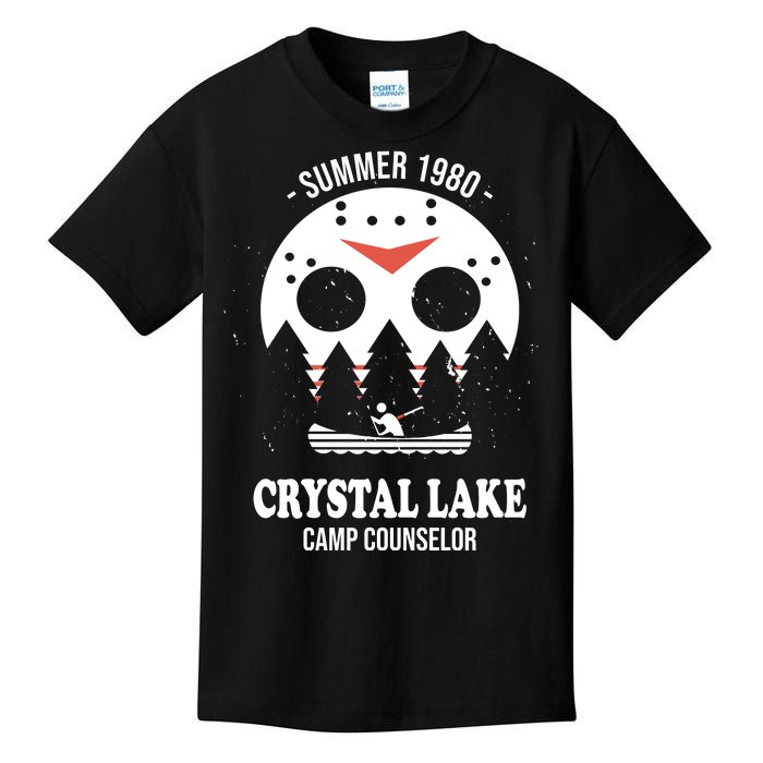 Summer 1980 Crystal Lake Camp Counselor Kids T-Shirt