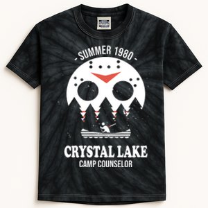 Summer 1980 Crystal Lake Camp Counselor Kids Tie-Dye T-Shirt