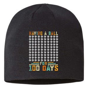 Soccer 100th Day Of School For 100 Days Sustainable Beanie