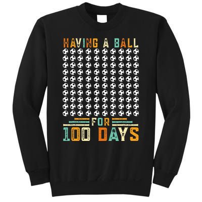 Soccer 100th Day Of School  Sweatshirt