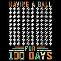 Soccer 100th Day Of School  Mesh Reversible Basketball Jersey Tank