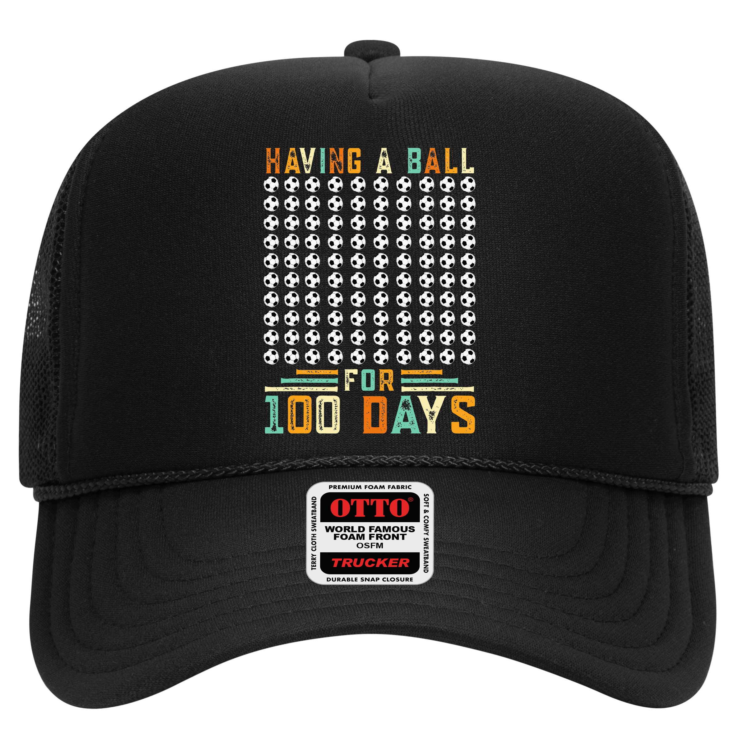 Soccer 100th Day Of School  Hat