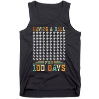 Soccer 100th Day Of School  Tank Top