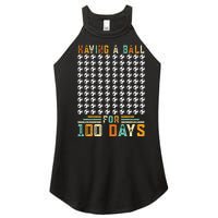 Soccer 100th Day Of School  Women’s Perfect Tri Rocker Tank