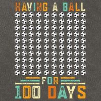 Soccer 100th Day Of School  Cotton Canvas Backpack