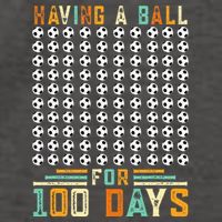 Soccer 100th Day Of School  Vector Backpack