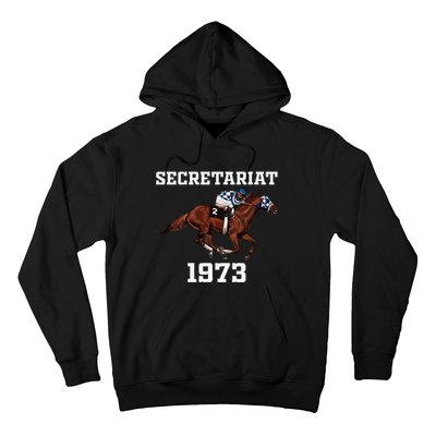 Secretariat 1973 Derby Horse Racing Hoodie