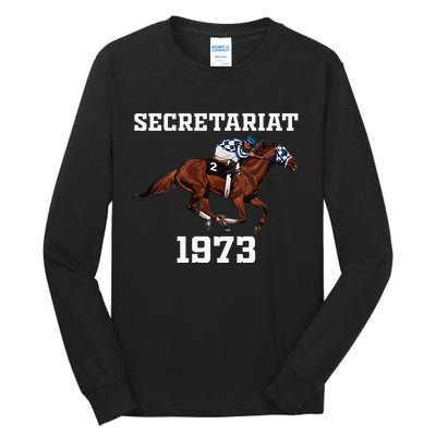 Secretariat 1973 Derby Horse Racing Tall Long Sleeve T-Shirt